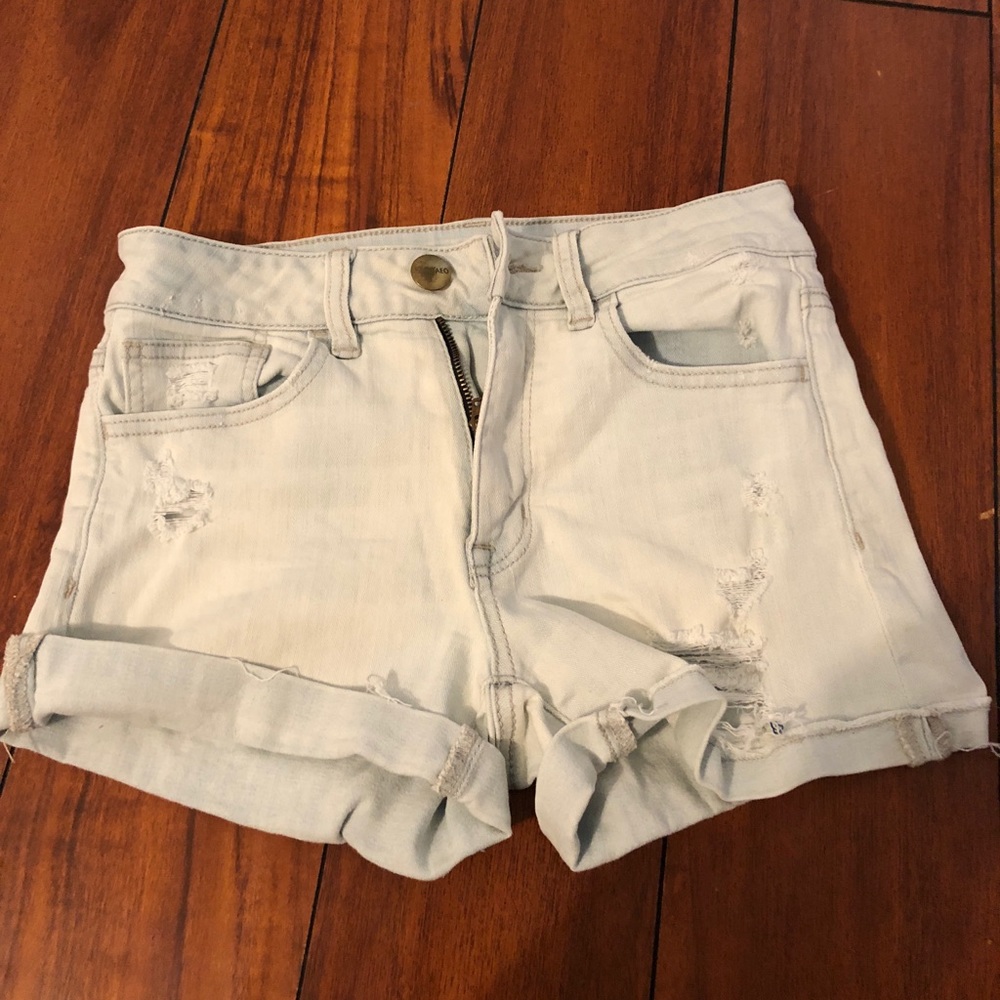 Denim shorts